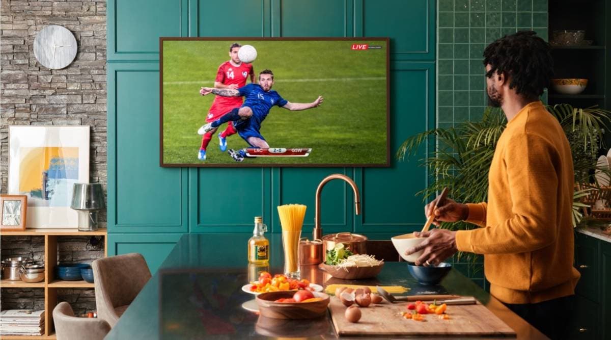 Samsung Launches The Frame Tv 21 With Customisable Bezels In India Technology News The Indian Express