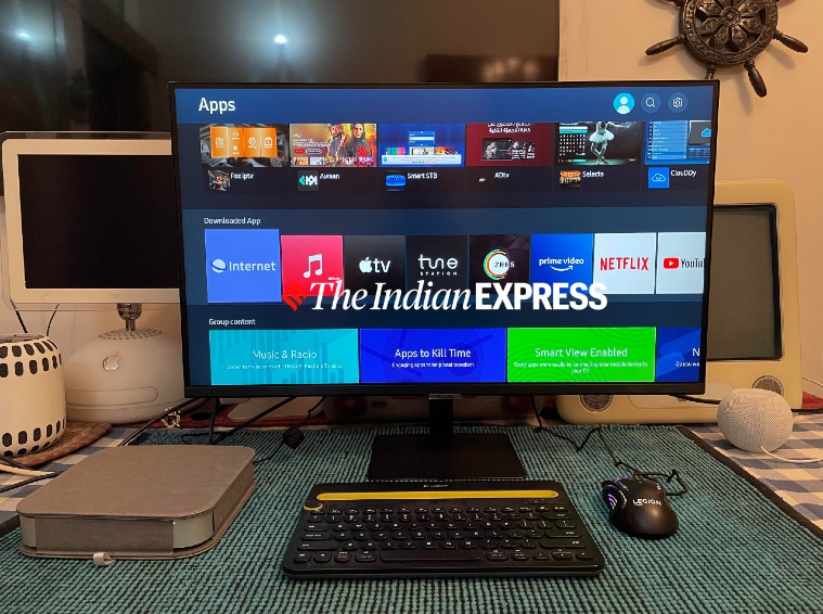 Samsung Smart Monitor M7, Samsung smart monitor, Samsung M7 smart monitor, samsung smart monitor M7 price in India, samsung smart monitor M7 review 