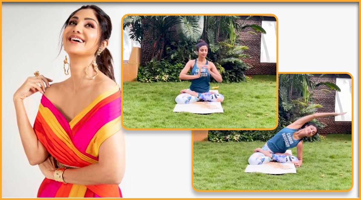 shilpa shetty kundra, how to relieve stress, anxiety, shilpa shetty kundra fitness, fitness goals, yoga fitness, indianexpress.com, indianexpress, raj kundra reena row, shilpa shetty cryptic note,
