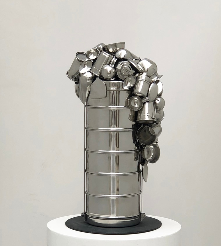 Subodh Gupta, artist Subodh Gupta, Subodh Gupta fundraiser, Subodh Gupta artworks