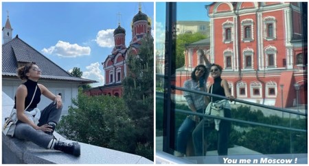Taapsee Pannu sister Shagun Moscow vacation photos