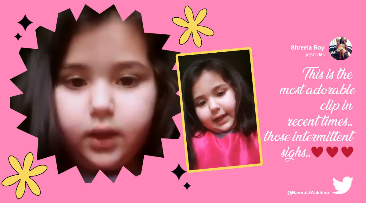 6-year-old homework complaint video, 6-year-old homework complaint to Modi, Jammu Kashmir home work complaint, Jammu homework complaint, Manoj Sinha homework complaint, Modi homework complaint video, Jammu and Kashmir news, Trending news, Viral video, Indian Express news