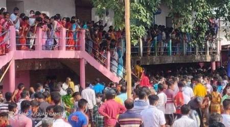 Hundreds turned up to pay their last respects to 'paagli maashi' in Tripura on Thursday.