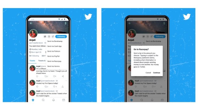 Twitter now offers 'Tip Jar' payments feature in India: Here's everything you need to know