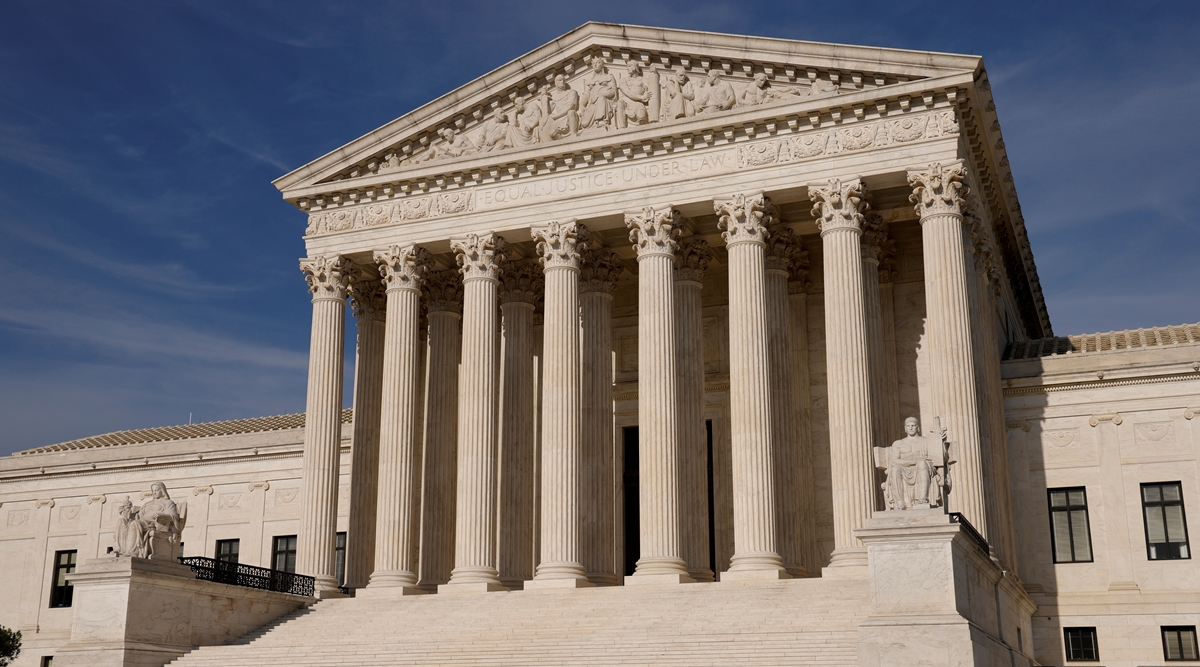 The U.S. Supreme Court building in Washington, US. (Reuters)