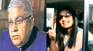 TMC vs Governor: Moitra alleges Dhankhar’s kin hired as OSDs