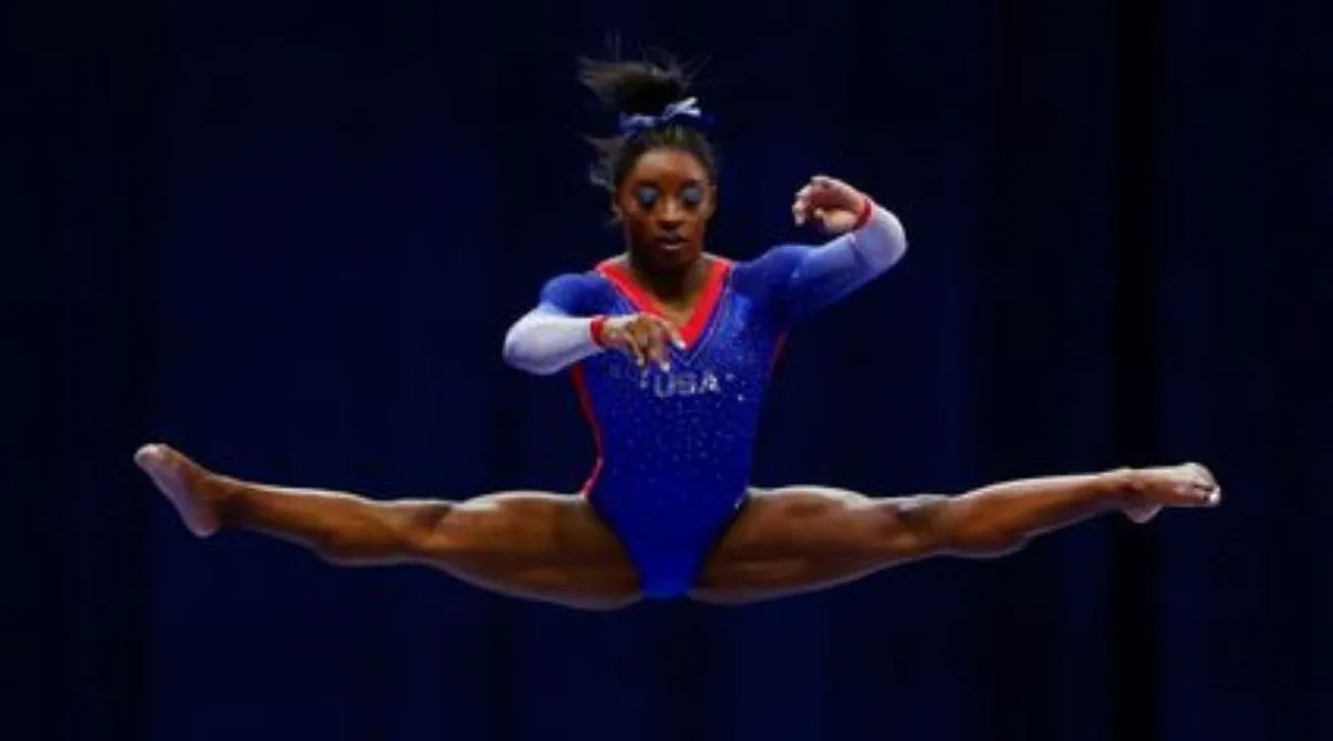 Simone Biles Returns Set To Compete On Balance Beam At Tokyo Olympics Olympics News The Indian Express