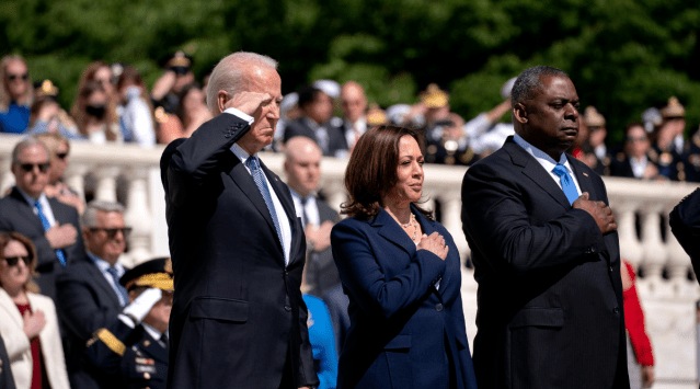 In a statement issued shortly after President Biden’s announcement in Tulsa, Okla., Vice President Harris embraced the assignment to protect voting rights.(The New York Times)
