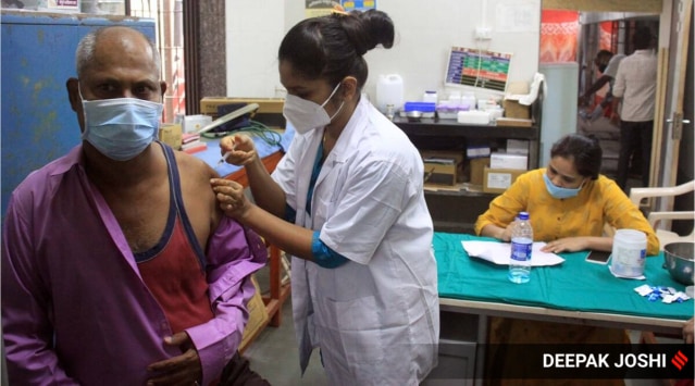 The order said salaries of government employees will not be disbursed, if they fail to get vaccinated till July 31.
 (Express Photo by Deepak     Joshi)