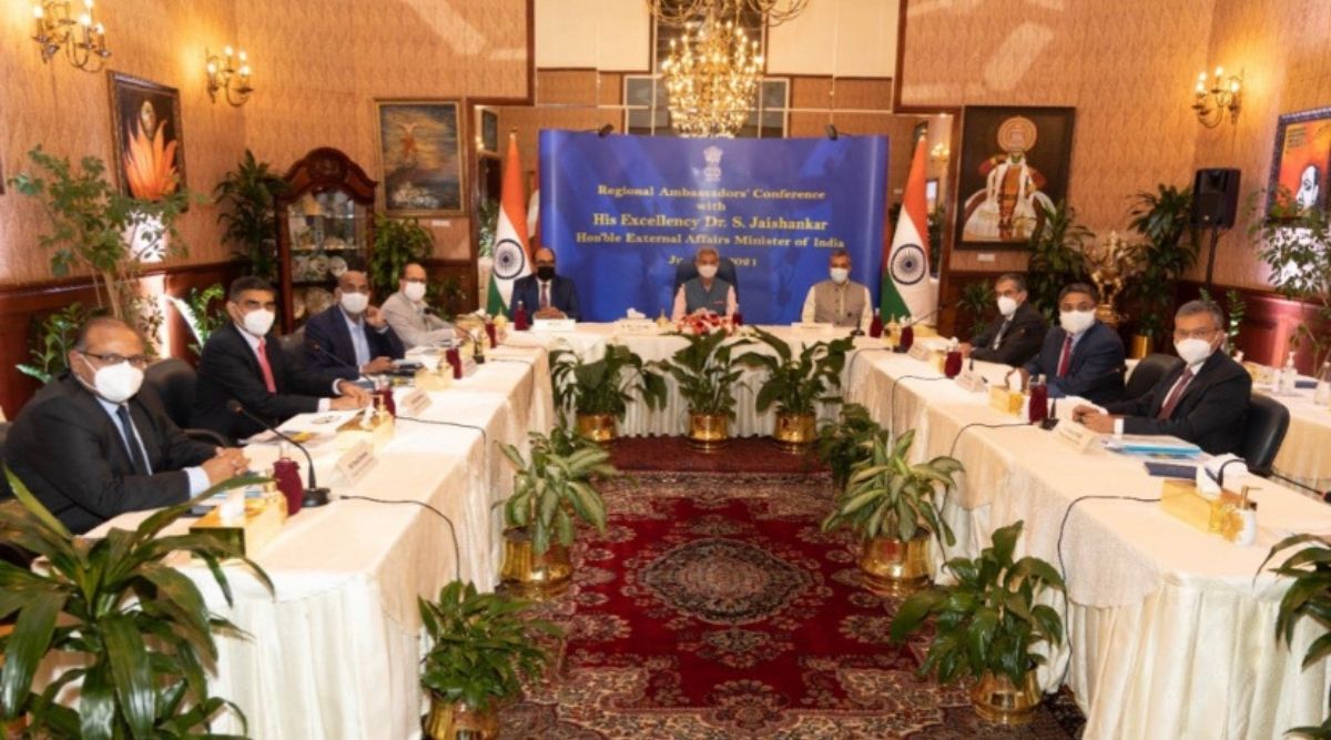 External Affairs Minister Jaishankar holds meeting with India&#39;s envoys to Gulf  nations | India News,The Indian Express