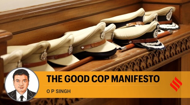 A visible police presence is key to a sense of security that people feel at any point of time. (Express Photo/File)