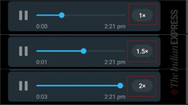WhatsApp, WhatsApp playback speed,