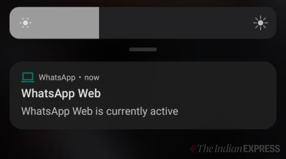 WhatsApp Web persistent notification, WhatsApp web,