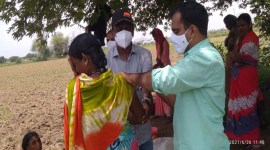 Covid vaccine Karnataka, Karnataka vaccination drive, Covid vaccine side effects, covid vaccine rumours, yadgir vaccination, vaccine hestitancy, karnataka covid news, indian express