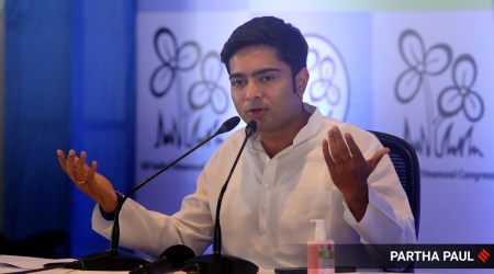 Trinamool Congress general secretary Abhishek Banerjee  (Express Photo: Partha Paul)