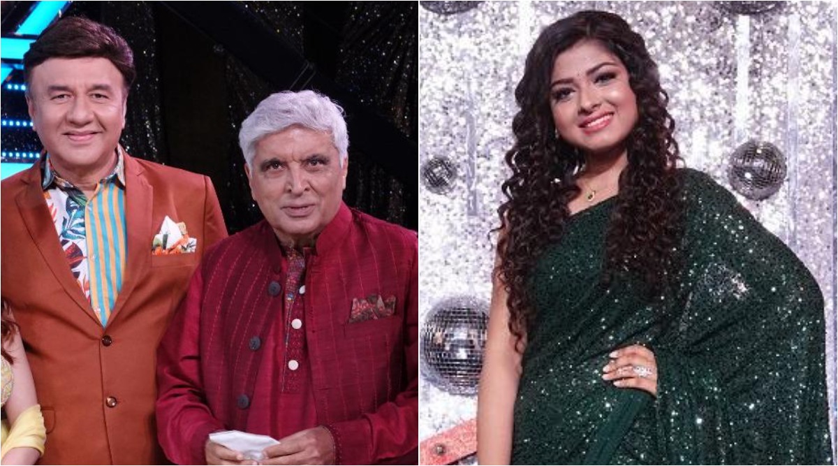 Indian Idol 12: Javed Akhtar, Anu Malik compose a song for Arunita Kanjilal  | Entertainment News,The Indian Express