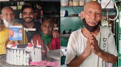 baba ka dhaba, baba ka dhaba apologise to youtuber, gaurav wasan baba ka dhaba, baba ka dhaba money row, baba apologise to youtuber after business fail, viral news, delhi news, indian express,