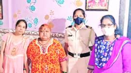 Woman survives unhurt after train passes over her