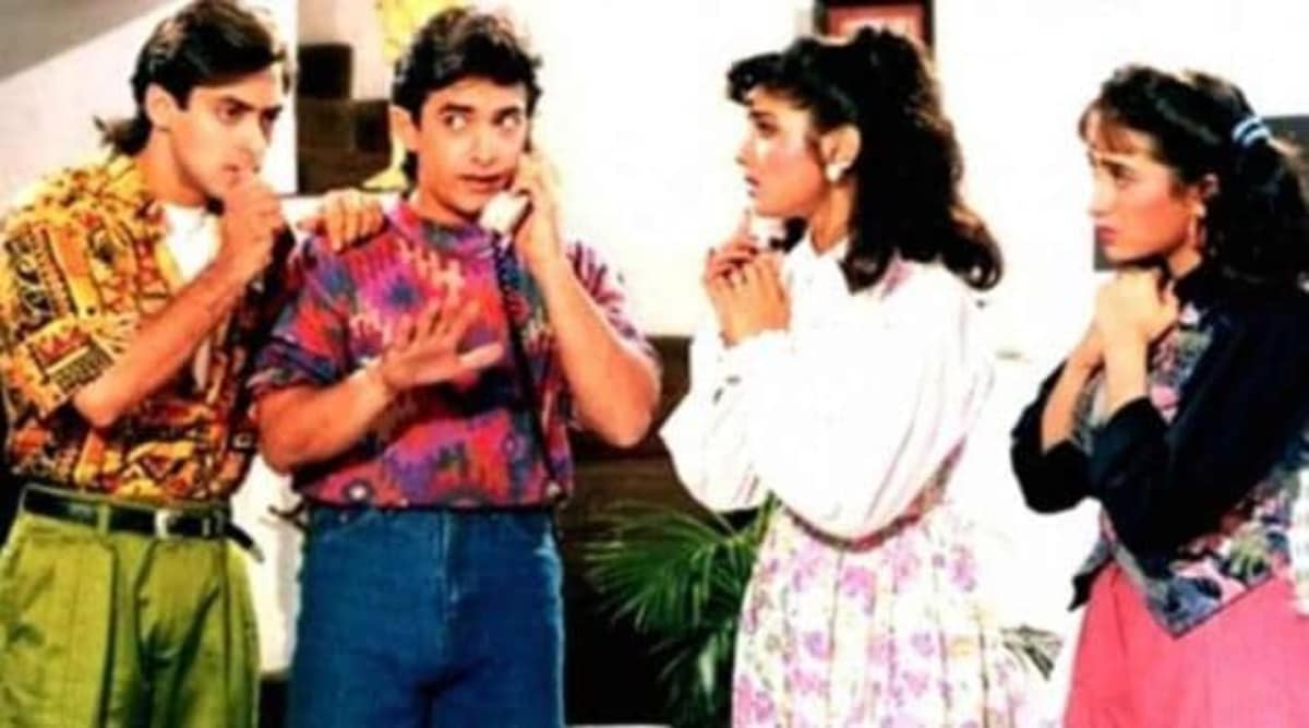 When Raveena Tandon Said Salman Khan Aamir Tied Her And Karisma Kapoor Together To Make Them