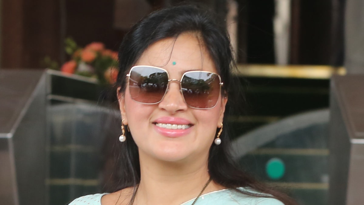 MP from Amravati constituency and Telegu actress Navneet Kaur Rana. (File/Express Photo by Renuka Puri)
