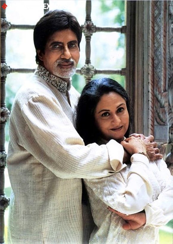 Amitabh Bachchan and Jaya film