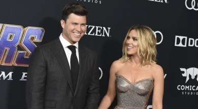 Scarlett Johansson, colin jost