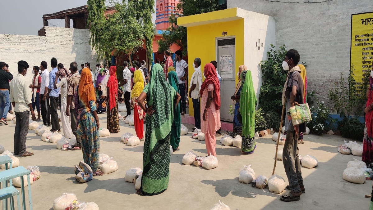 community library, pandemic 2nd wave, relief work 2nd wave, community library relief work, pandemic relief work, 2nd wave, Indian Express news