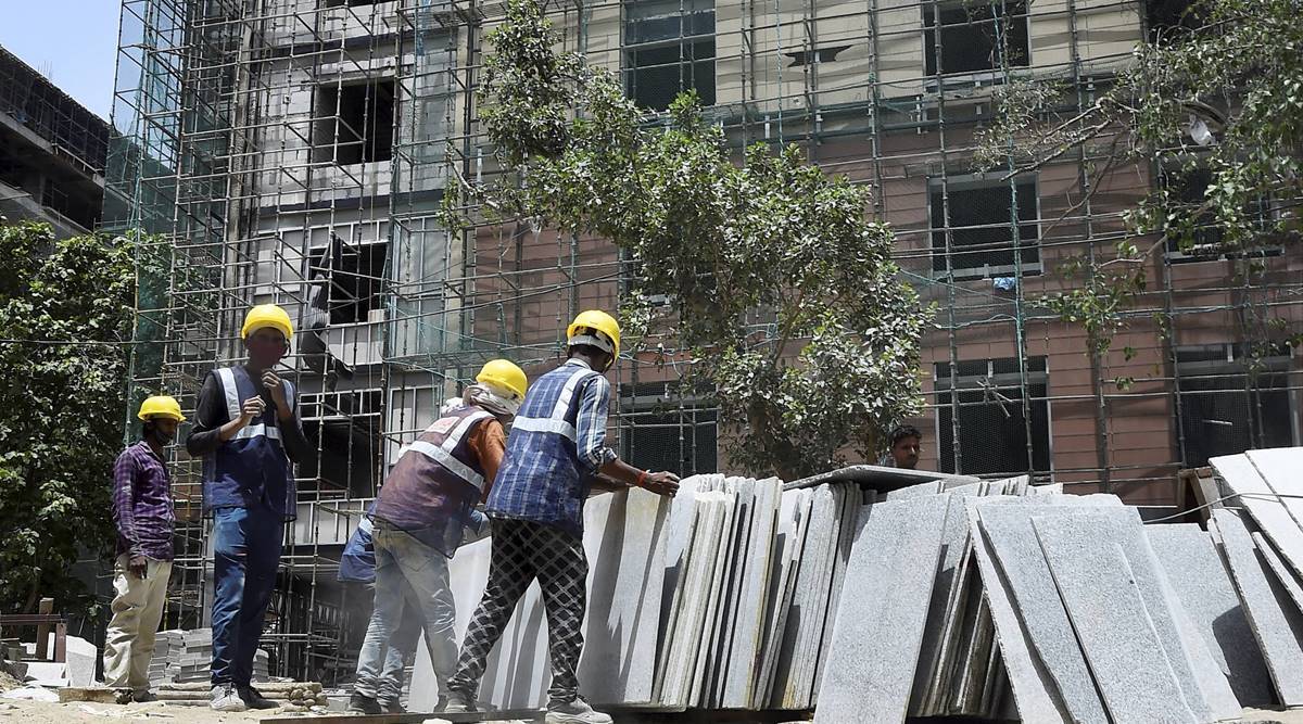 In the last quarter of 2019-2020, when construction GVA grew at nearly 8 per cent, employment in the same sector grew by 3 per cent based on our estimates from CMIE-CPHS. (Representational Photo)