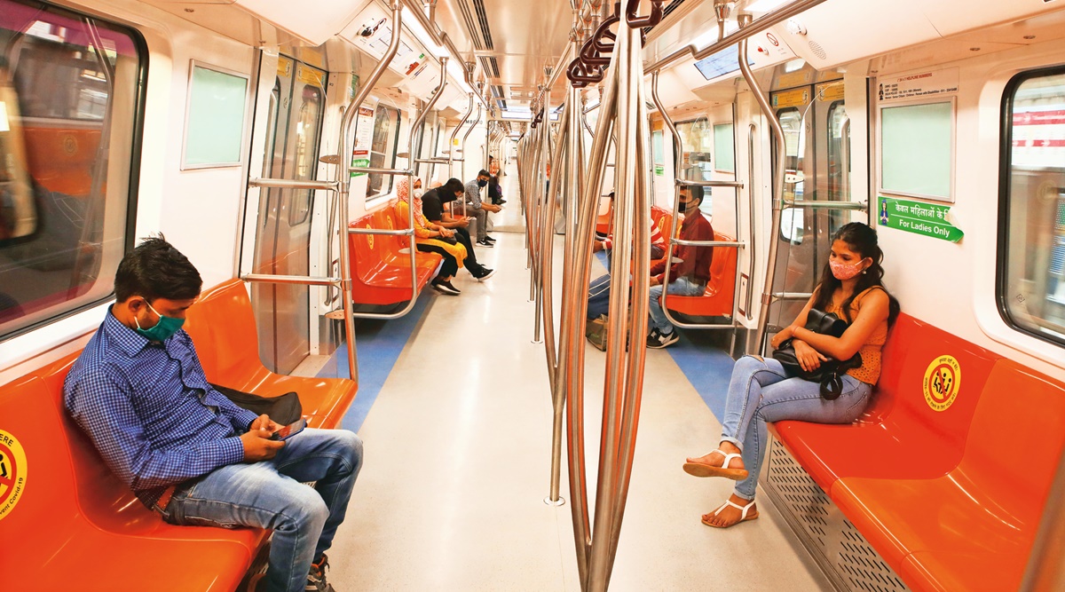 Delhi Unlock Day 1 Metro Records 45 Lakh Passenger Journeys Delhi News