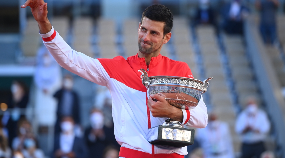Novak Djokovic Outlasts Stefanos Tsitsipas At French Open To Win 19th Major Sports News The Indian Express