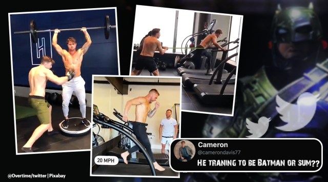 intense workout routine twitter, intense workout routine Devon levesque, Devon levesque, intense workout, extreme workout, very hard workout routines, fitness routines twitter, viral videos, trending videos, trending news, Indian Express news