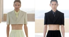 fendi menswear, cut off blazer