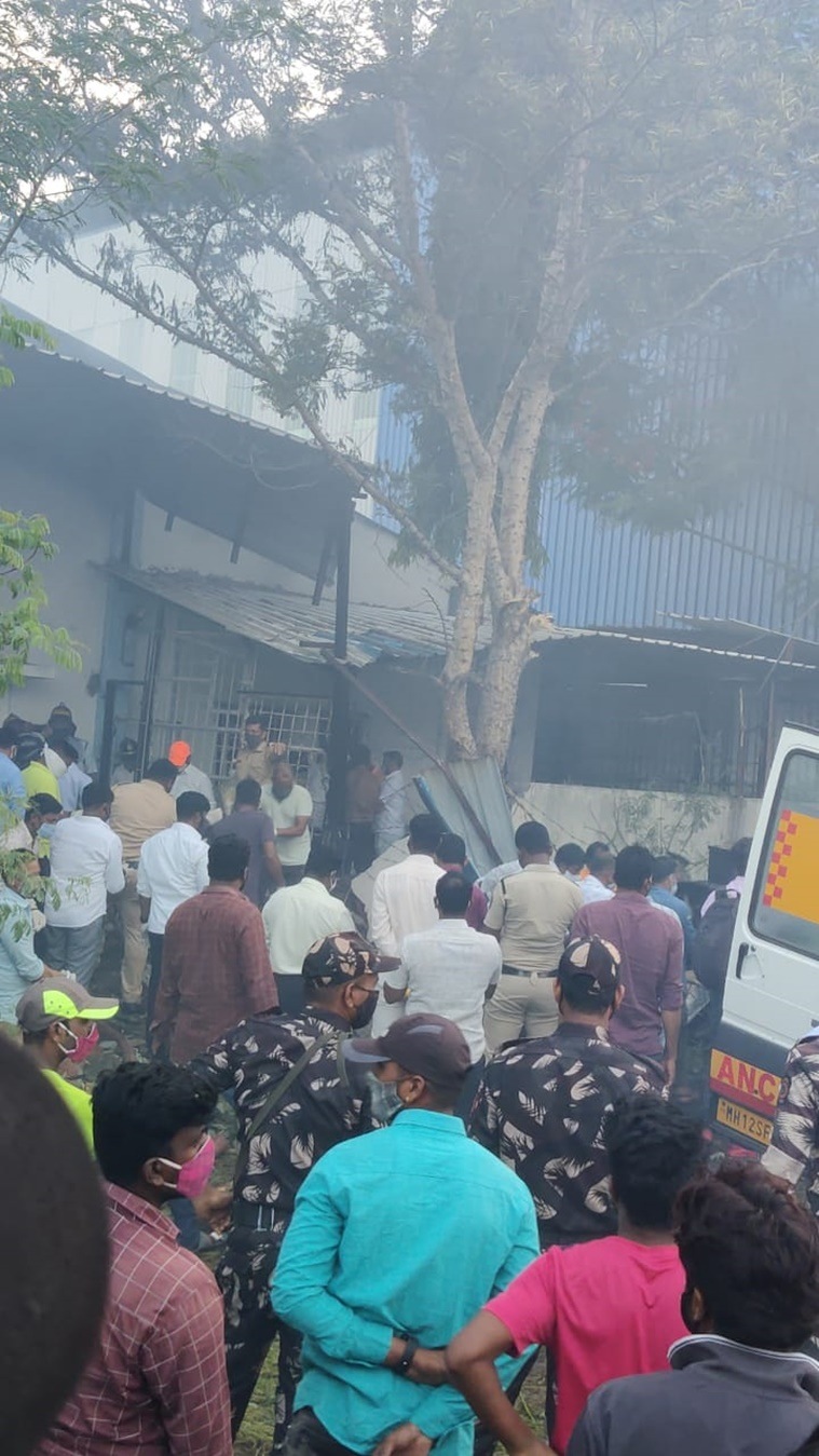 Pune news, pune factory fire, pune fire