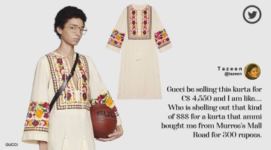 oversættelse Perennial ankomst Gucci sells Indian kurta for Rs 2.5 lakh, and desi Twitter can't keep calm  | Trending News,The Indian Express