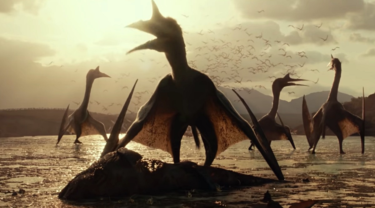 Jurassic World Dominion first look promises a visual extravaganza |  Entertainment News,The Indian Express