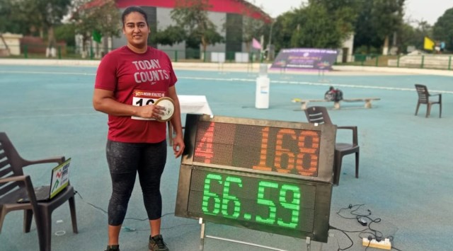Kamalpreet Kaur had booked her a spot in the Tokyo Olympics back in March. (AFI)