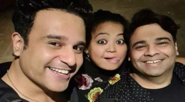 krushna abhishek, kiku sharda, bharti singh, the kapil sharma show
