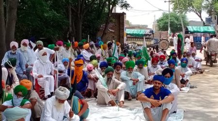 Framer Unions have extend their support to the family of Harwinder Singh. (Express)