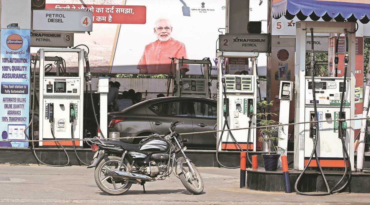 Petrol crosses Rs 95 in Delhi, above Rs 100-mark in 6 states | Business  News,The Indian Express