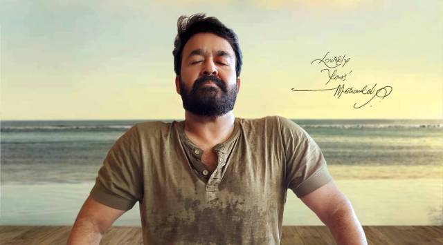 Mohanlal practicing yoga. (Photo: Twitter/Mohanlal) 