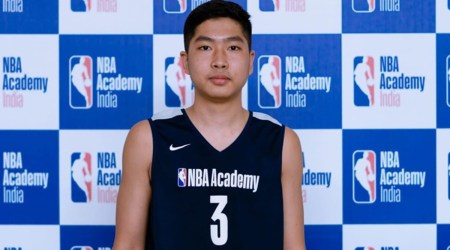Lalhnehpuia Chhakchhuak joined NBA Academy India in 2018 as a part of the academy's second class of student-athletes. (NBAAcademy)