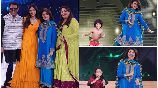 Neetu Kapoor Is Charismatic As Ever On Super Dancer 4 Entertainment Gallery News The Indian