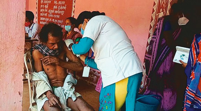 ‘People thought they would die after the shot,’ says a health worker. (Express photo)