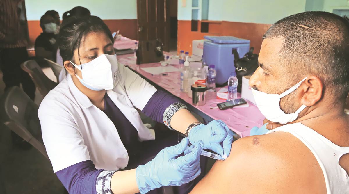 Punjab Dips Into Construction Workers Fund To Vaccinate Them India News The Indian Express