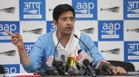 AAP leader Raghav Chadha. (File)
