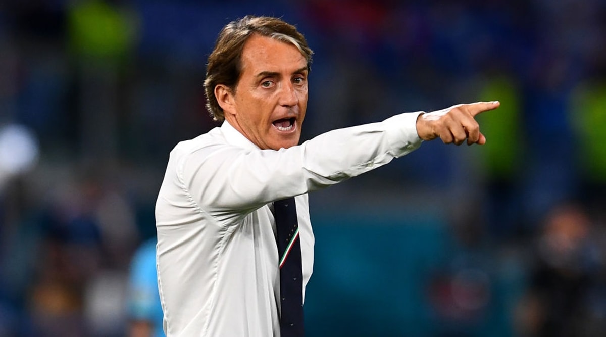 Euro 2020 Roberto Mancini Stands Out For Italy Amidst Plethora Of Talents Sports News The Indian Express