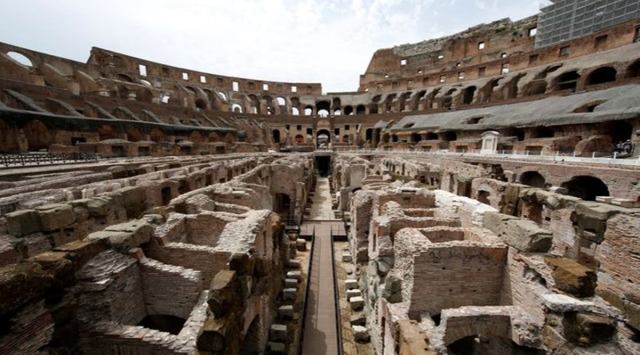 Colosseum of Rome, Colosseum- seven wonders of the world, Rome Colosseum, visitors of Colosseum, tourists at Colosseum, world heritage site, heritage monument, indianexpress.com