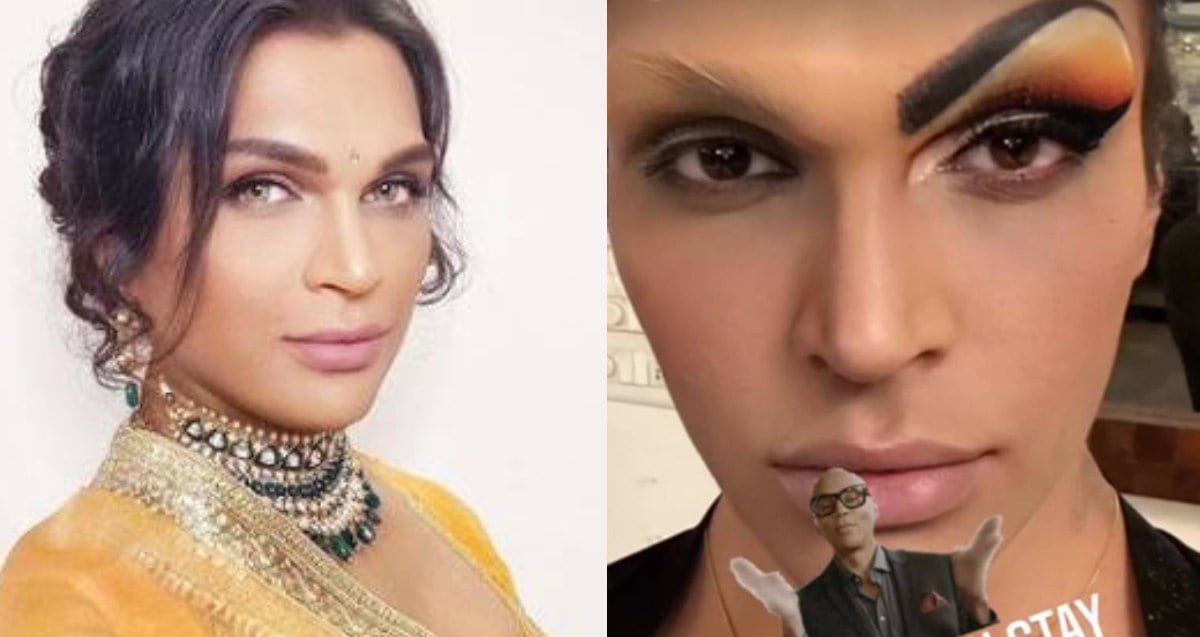 Rani Kohinoor Sex Video - One eye took three hours': Designer Saisha Shinde attempts drag makeup to  celebrate Pride Month | Lifestyle News,The Indian Express