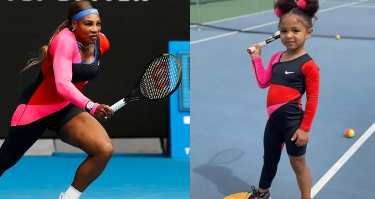 Serena Williams’ daughter wears mini version of mom’s iconic Australian ...