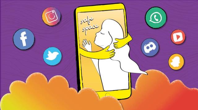 social media, using social media in the pandemic, social media resources, spending time on social media, doomscrolling, what is doomscrolling, indian express news